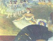 Edgar Degas La Danseuse au Bouquet oil